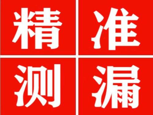 南漳尚嘉漏水精准查找